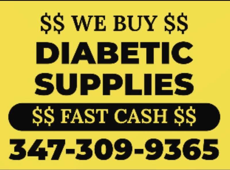 Primo Diabetic Supply Buyers — We Buy Diabetic Supplies, Fast Cash, 347-309-9365
